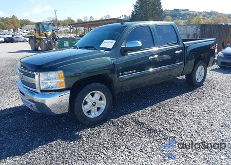 2013 Chevrolet Silverado 1500 Lt из США, поврежденный, VIN 3GCPKSE72DG258905